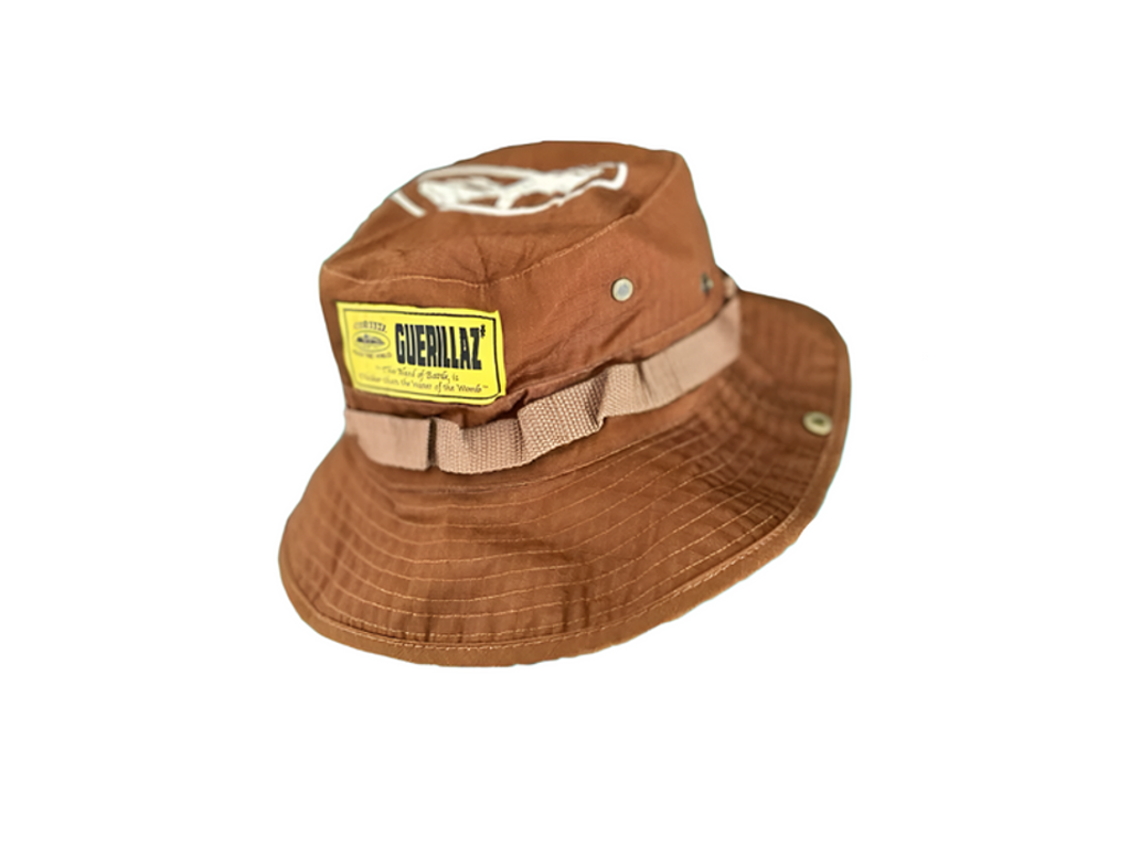 Corteiz Guerillaz Bucket Hat Brown-Corteiz-pikastore.cz