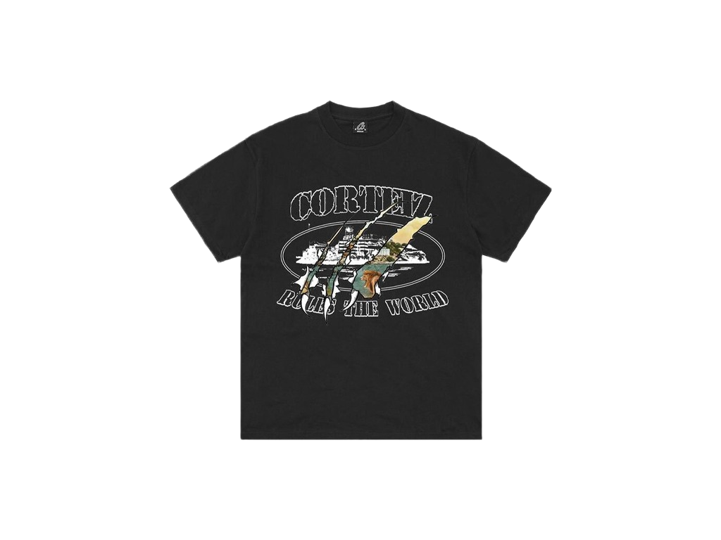 Corteiz Narnia Rip Tee *New Blank* Black-Corteiz-pikastore.cz