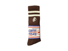 Corteiz Patch Socks Brown/White-Corteiz-pikastore.cz