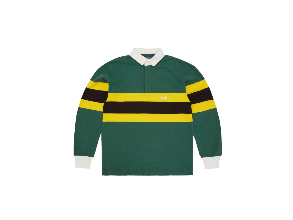 Corteiz Rugby Shirt Forest Green-Corteiz-pikastore.cz