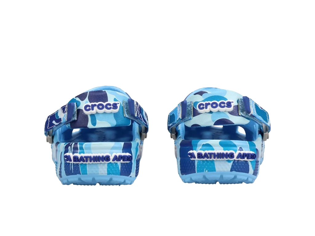 Crocs Classic Clog A Bathing Ape ABC Camo Blue (Kids)-Crocs-pikastore.cz