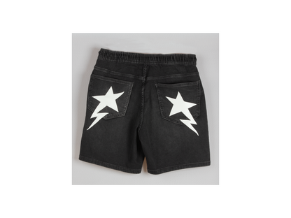 Custom Black Star Shorts