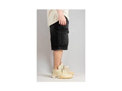 Custom Distressed Cargo Shorts