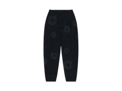 Denim Tears Cotton Wreath Sweatpants Black Monochrome