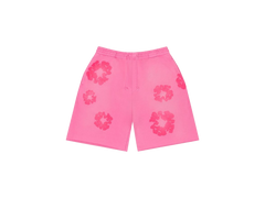 Denim Tears Mono Cotton Wreath Sweat Shorts Pink