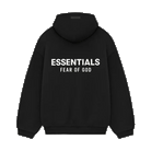 Fear of God Essentials Fleece Hoodie S24 Black-Fear of God-pikastore.cz