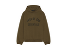 Fear of God Essentials Fleece S24 Hoodie Olive-Fear of God-pikastore.cz