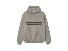 Fear of God Essentials 90s Hoodie Smoke Grey