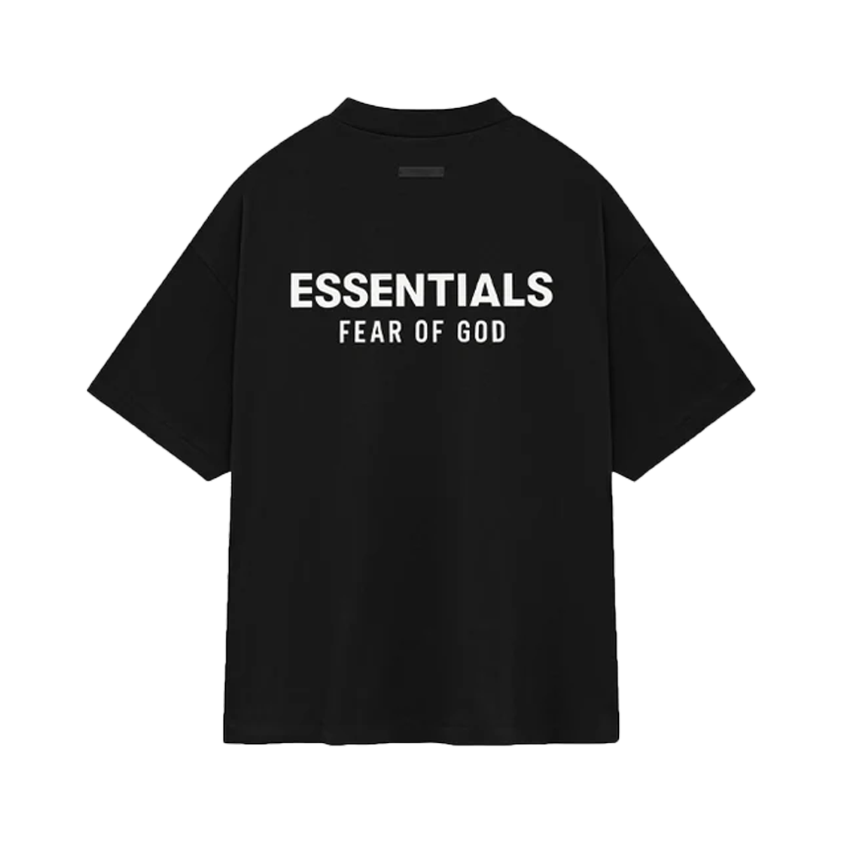 Fear of God Essentials Crewneck S24 T-Shirt Black-Fear of God-pikastore.cz