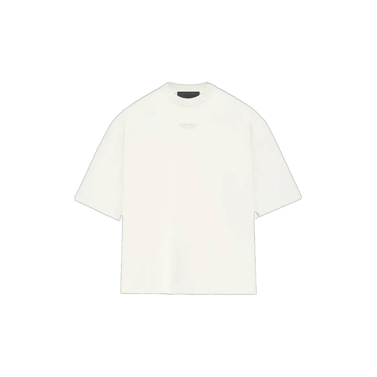 Fear of God Essentials S23 T-Shirt Cloud Dancer - PIKASTORE