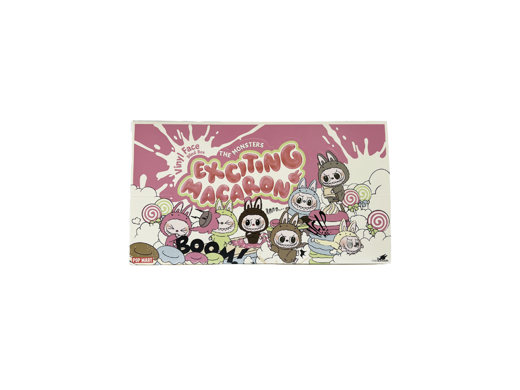 Pop Mart Labubu The Monsters Tasty Macarons Vinyl Face Sealed Case (6 Blind Boxes)-Labubu-pikastore.cz