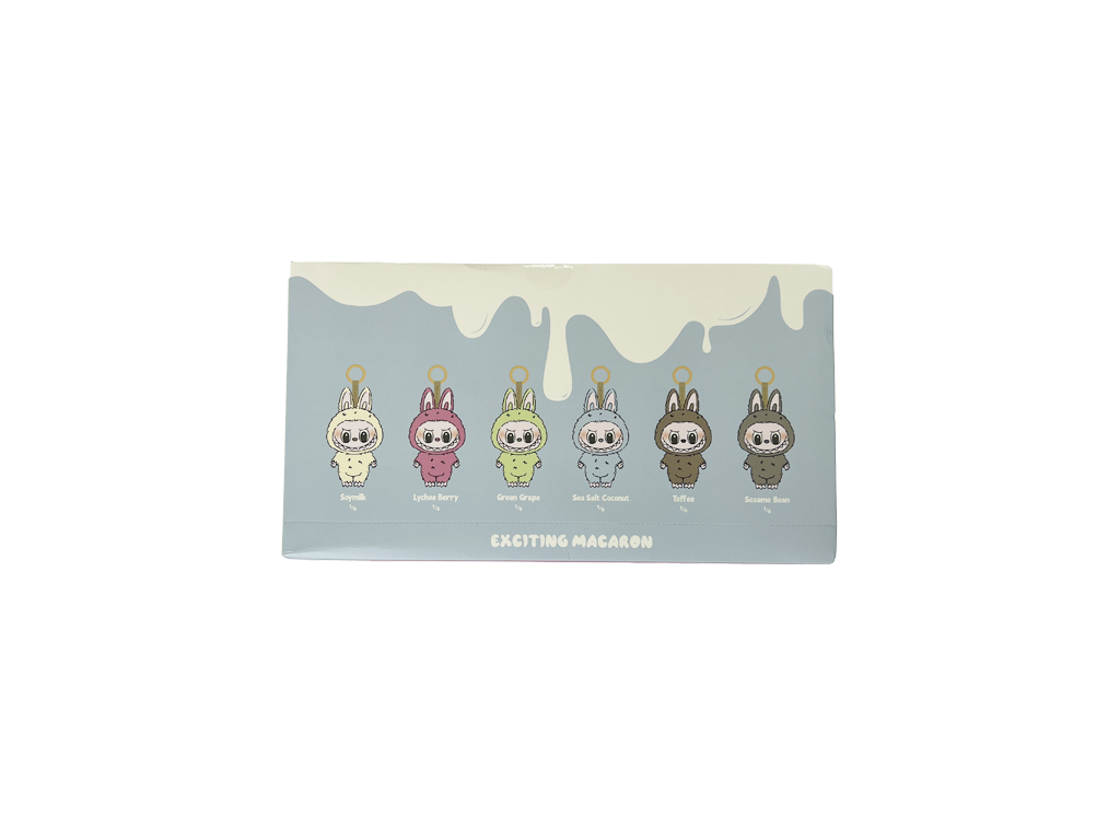 Pop Mart Labubu The Monsters Tasty Macarons Vinyl Face Sealed Case (6 Blind Boxes)-Labubu-pikastore.cz
