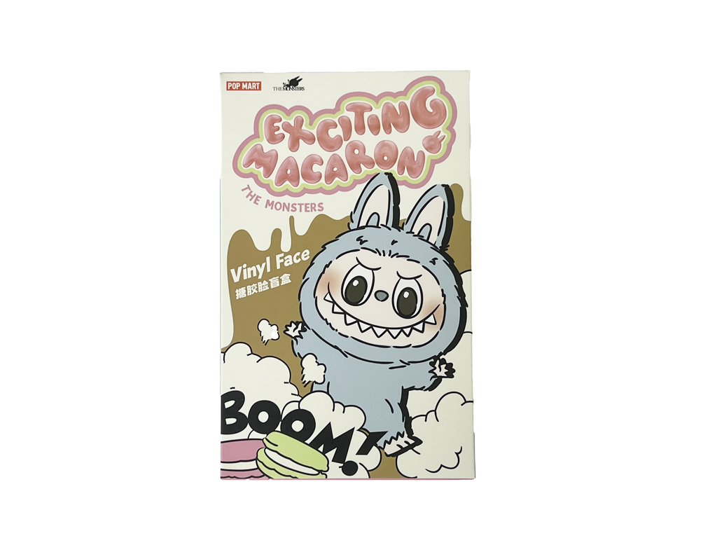 Pop Mart Labubu The Monsters Tasty Macarons Vinyl Plush Pendant Single Blind Box-Labubu-pikastore.cz