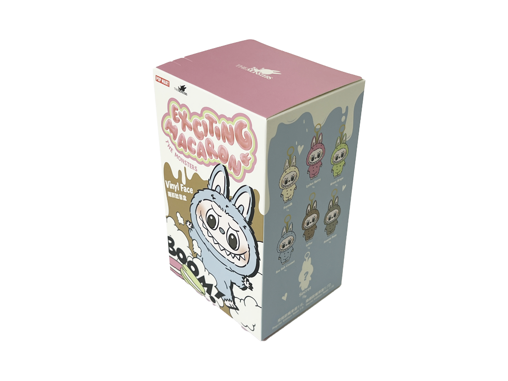 Pop Mart Labubu The Monsters Tasty Macarons Vinyl Plush Pendant Single Blind Box-Labubu-pikastore.cz
