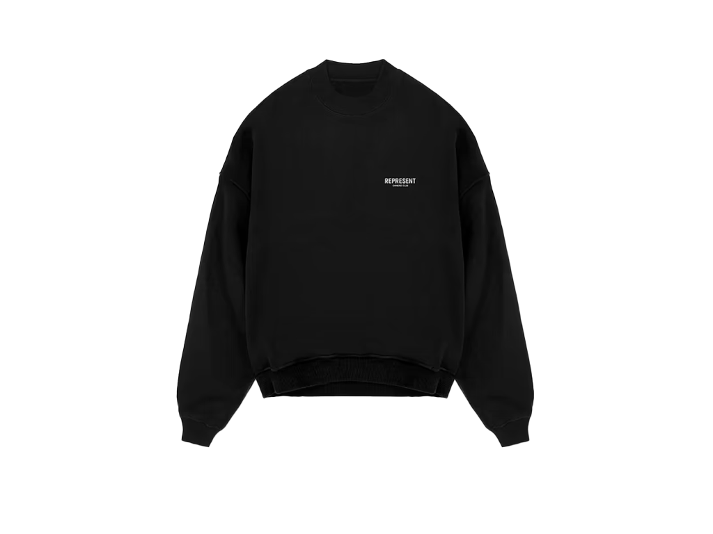 Represent Owners Club Crewneck Black