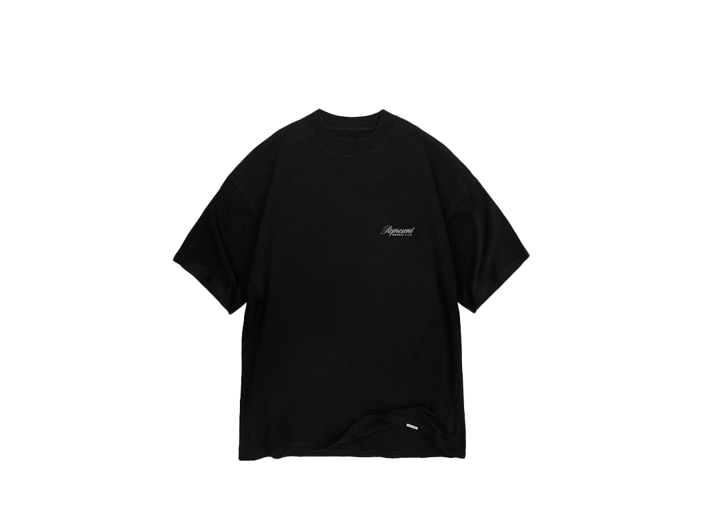 Represent Owners Club Script T-Shirt Black