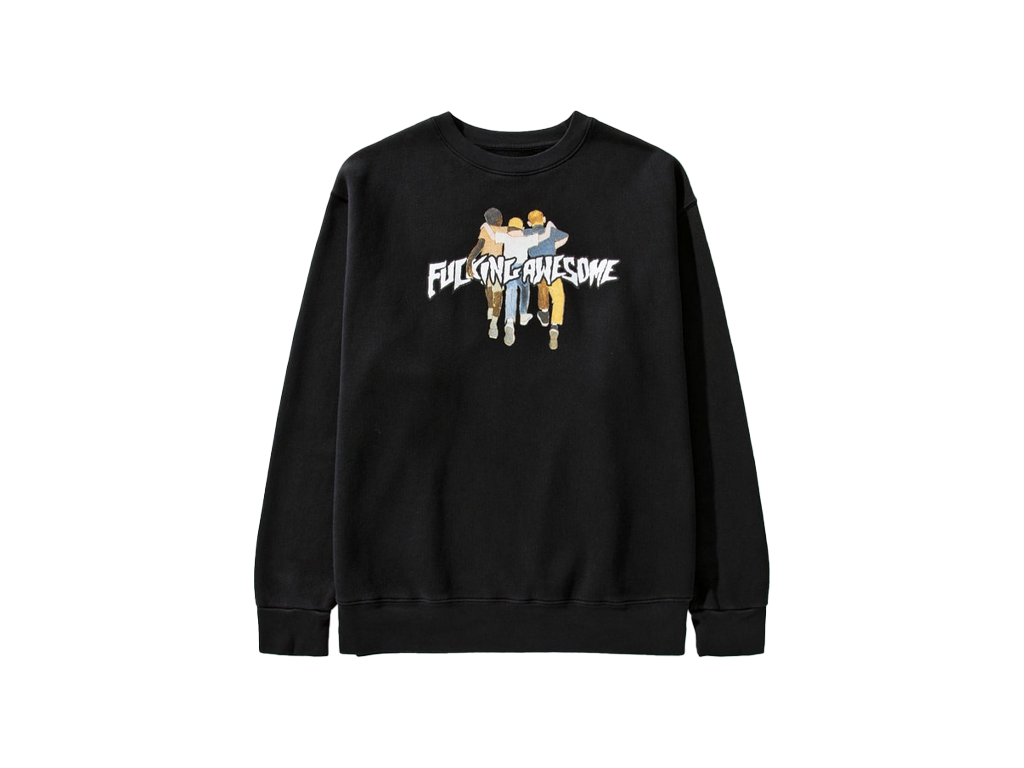 Fucking Awesome The Kids All Right Crewneck Black-Fucking Awesome-pikastore.cz