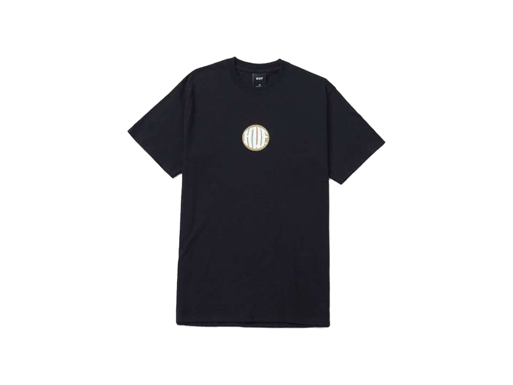 HUF Hifi Tee Black-HUF-pikastore.cz