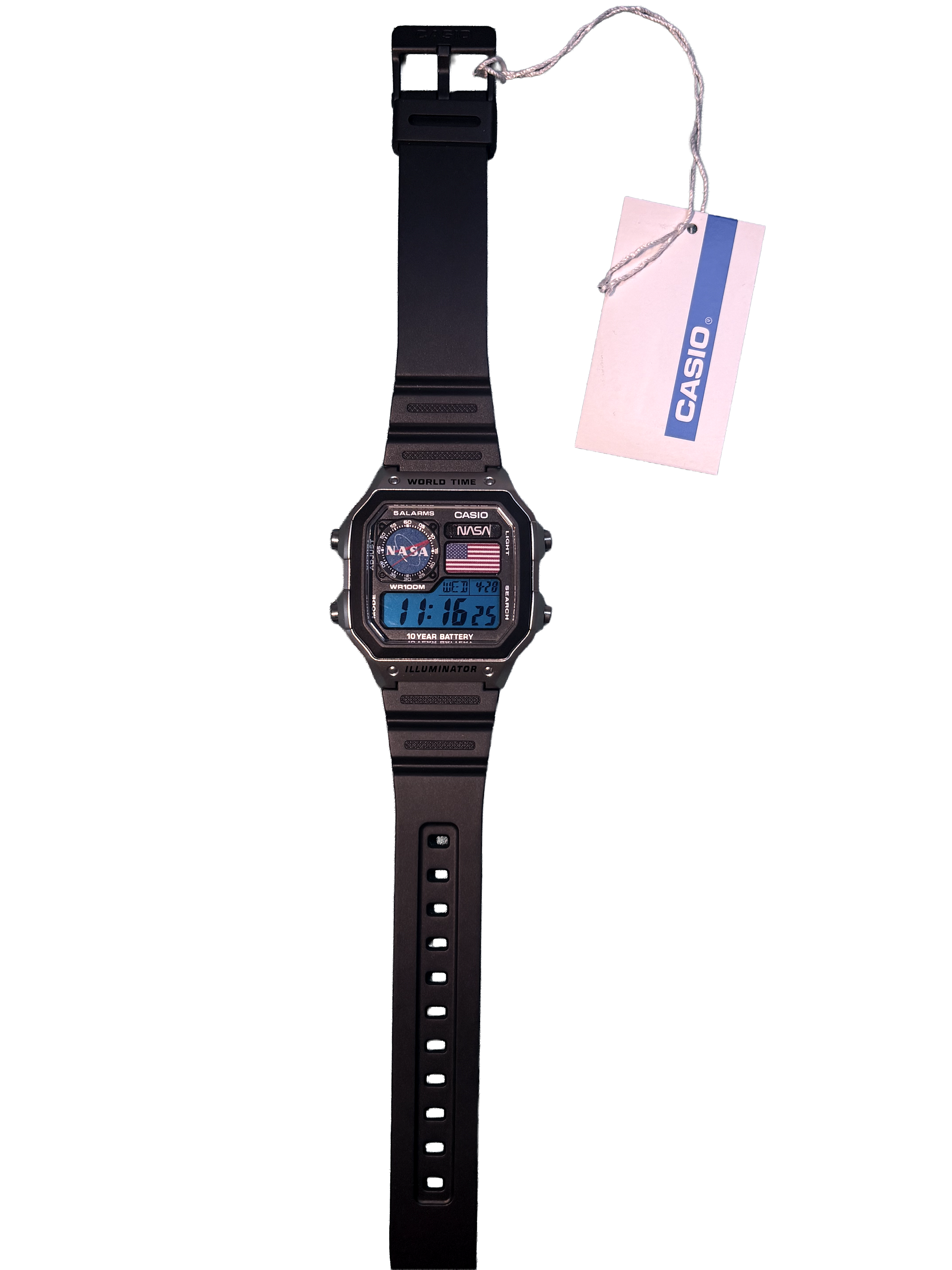 Modial Casio Nasa Rubber Watch-Apparel & Accessories-Modial-pikastore.cz