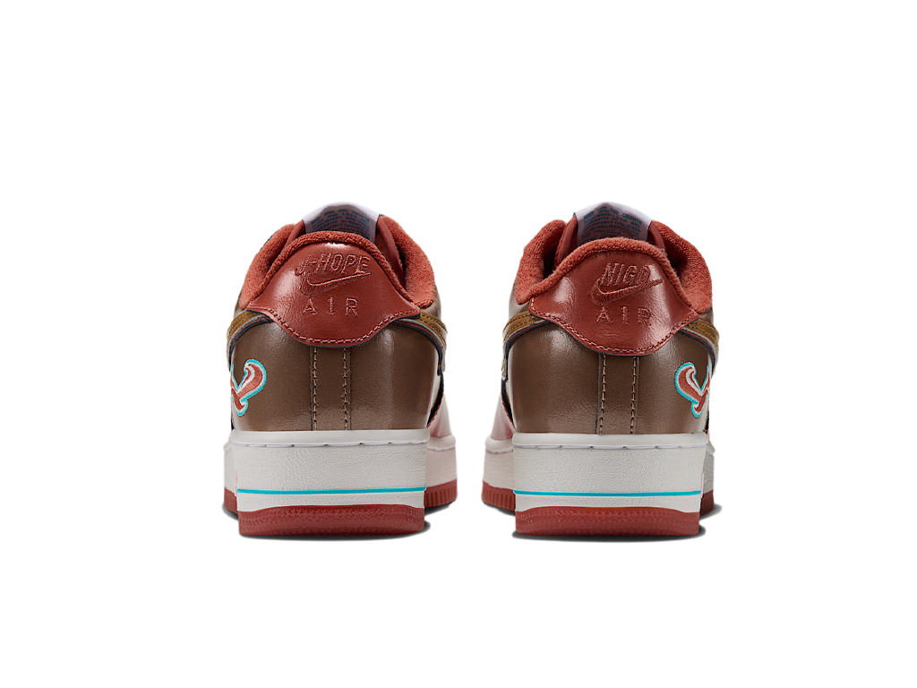 NIGO x J-Hope x Nike Air Force 1 01 Burnt Sunrise – кросівки – фото 4 з 5