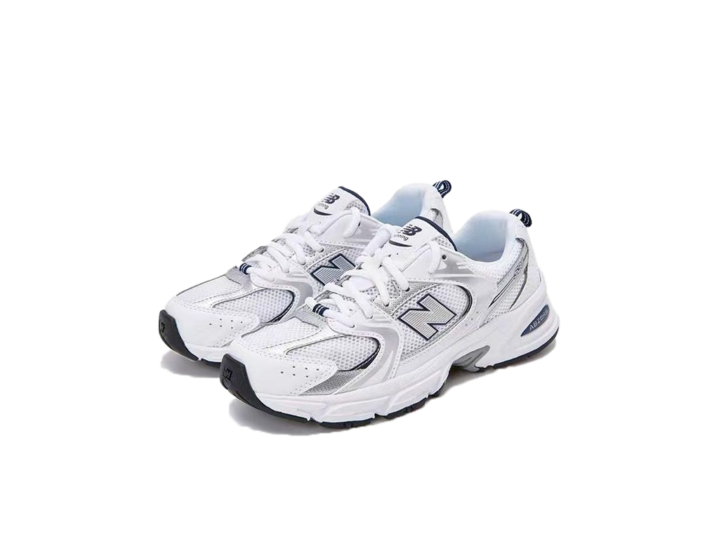 New Balance 530 Big Kid White Natural Indigo-New Balance-pikastore.cz