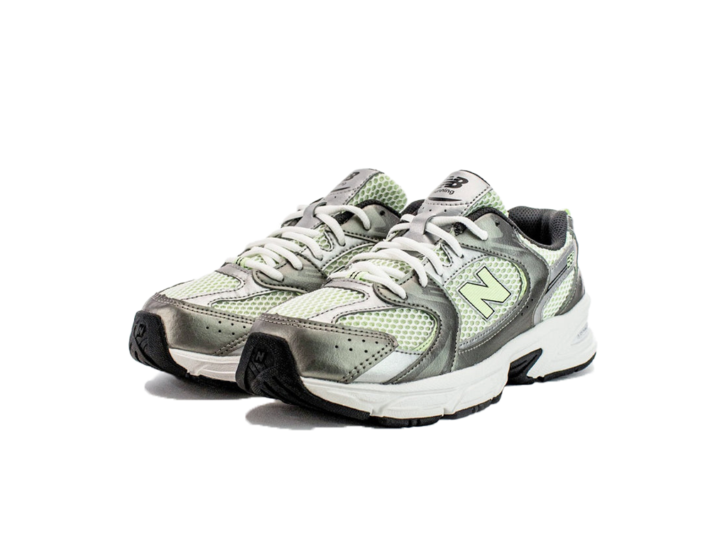 New Balance 530 Dark Silver Metallic Melon Water (GS)-New Balance-pikastore.cz
