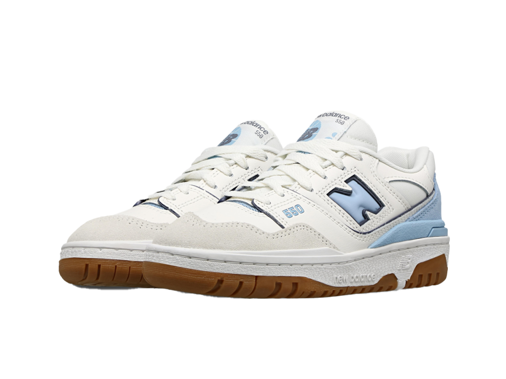 New Balance 550 Big Kid White Blue Gum-New Balance-pikastore.cz