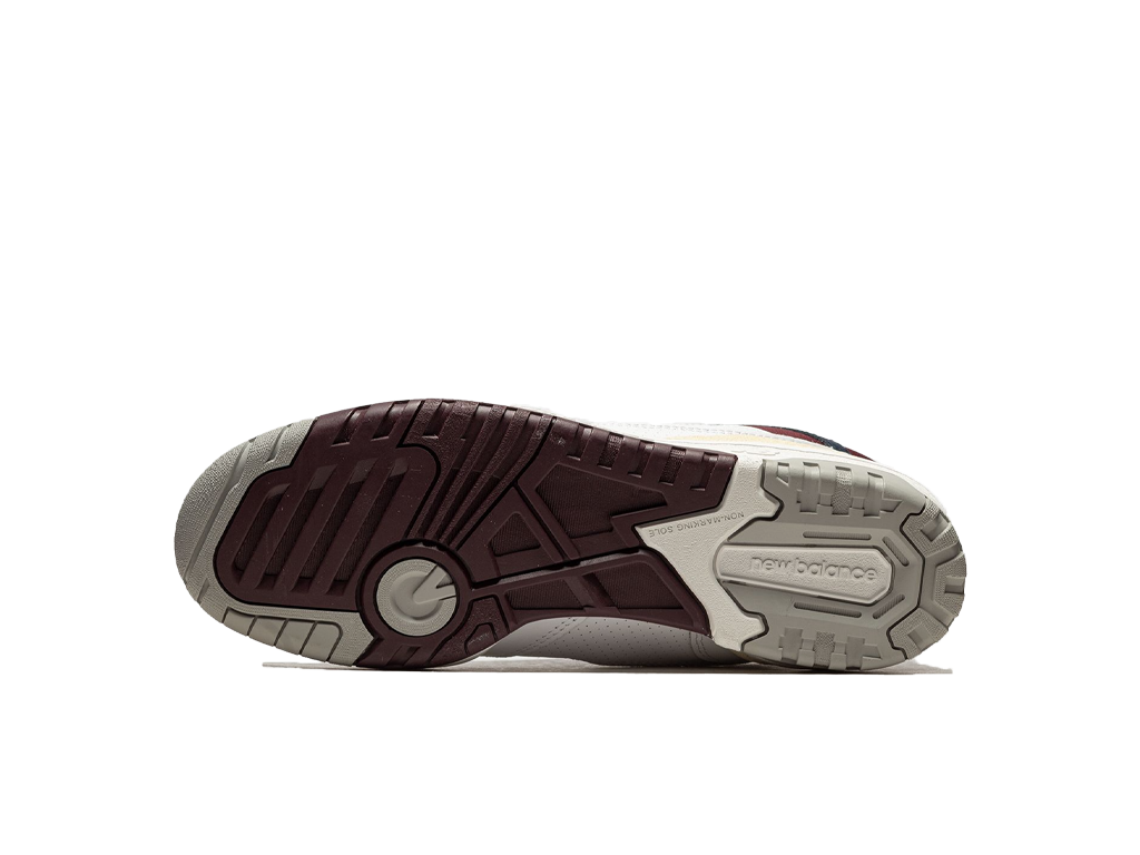 New Balance 550 White Indigo Burgundy-New Balance-pikastore.cz