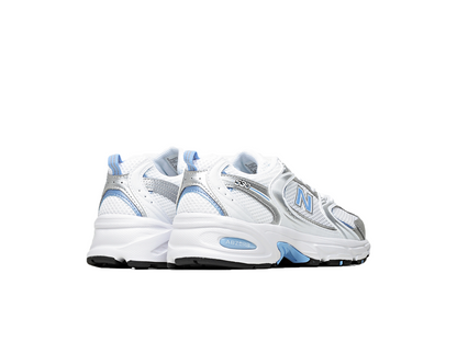 New Balance 530 White Carolina Blue