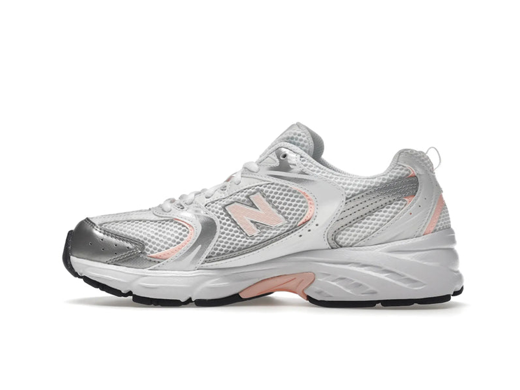 New Balance 530 White Silver Pink