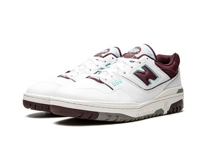 New Balance 550 Burgundy Turquoise