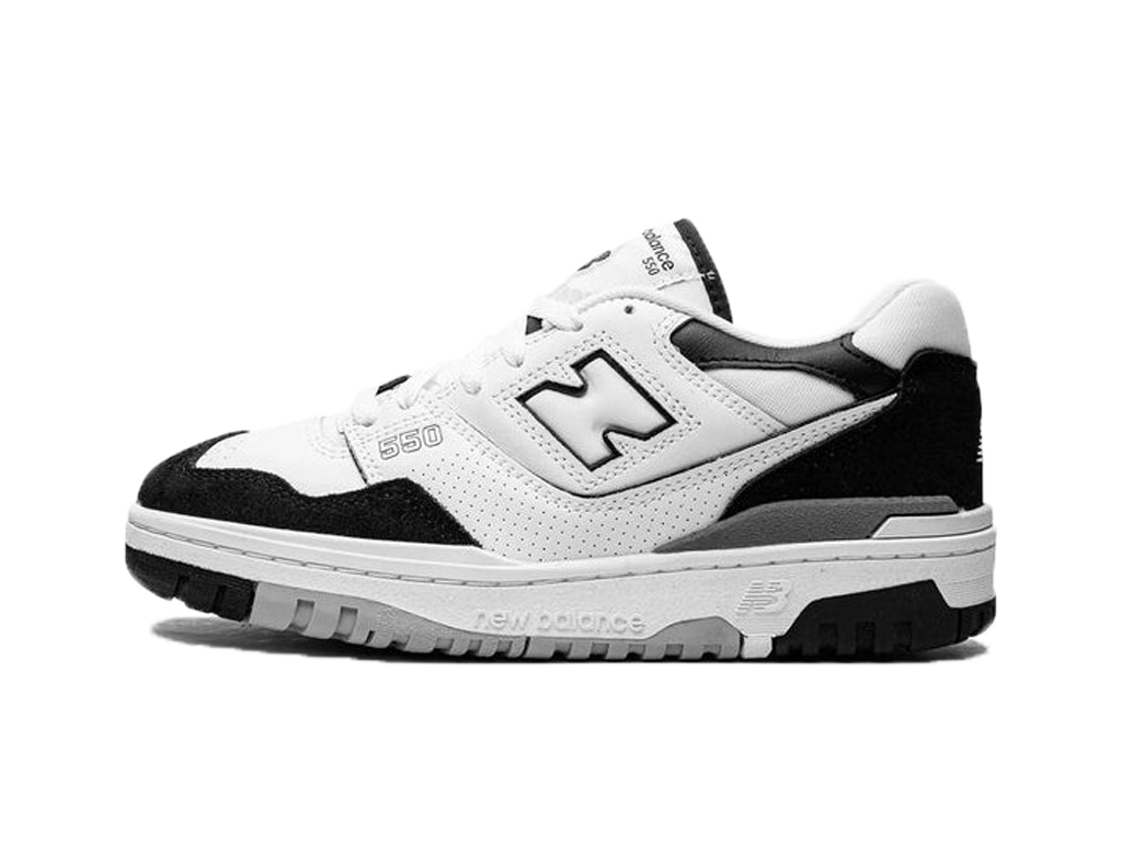 New Balance 550 White Black Rain Cloud