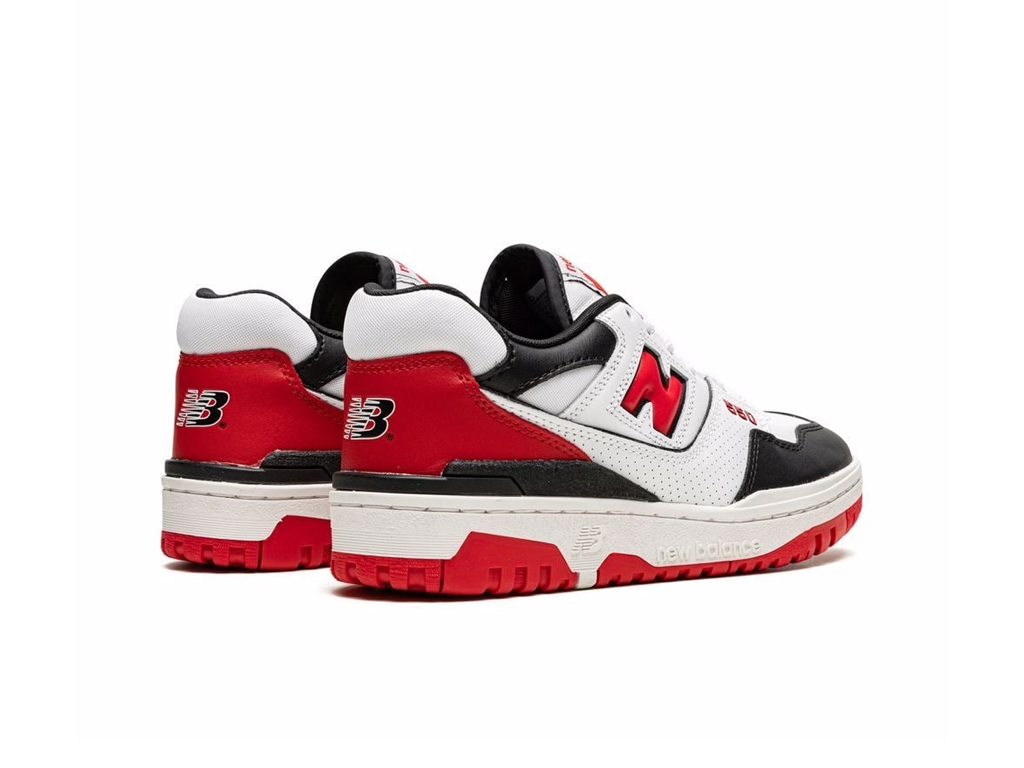 New Balance 550 White Red Black