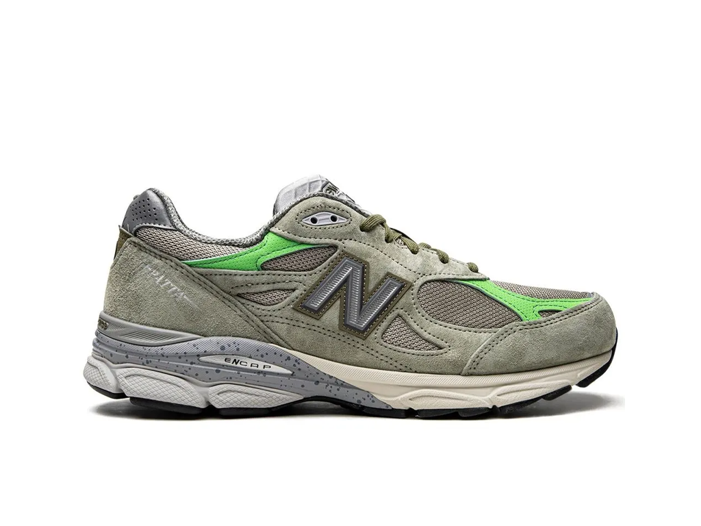New Balance Patta x 990v3 Made in USA Light Olive-New Balance-pikastore.cz