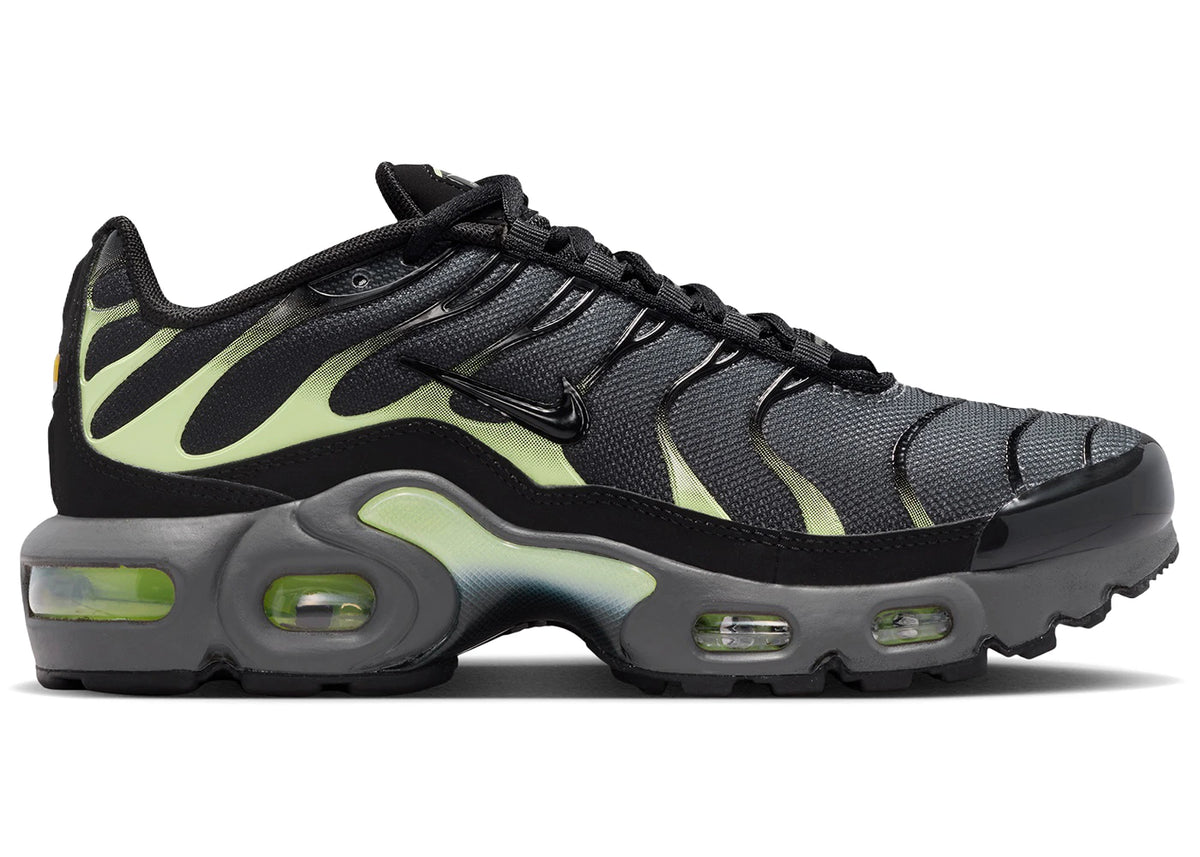 Nike Air Max Plus Iron Grey Light Liquid Lime Black (GS)