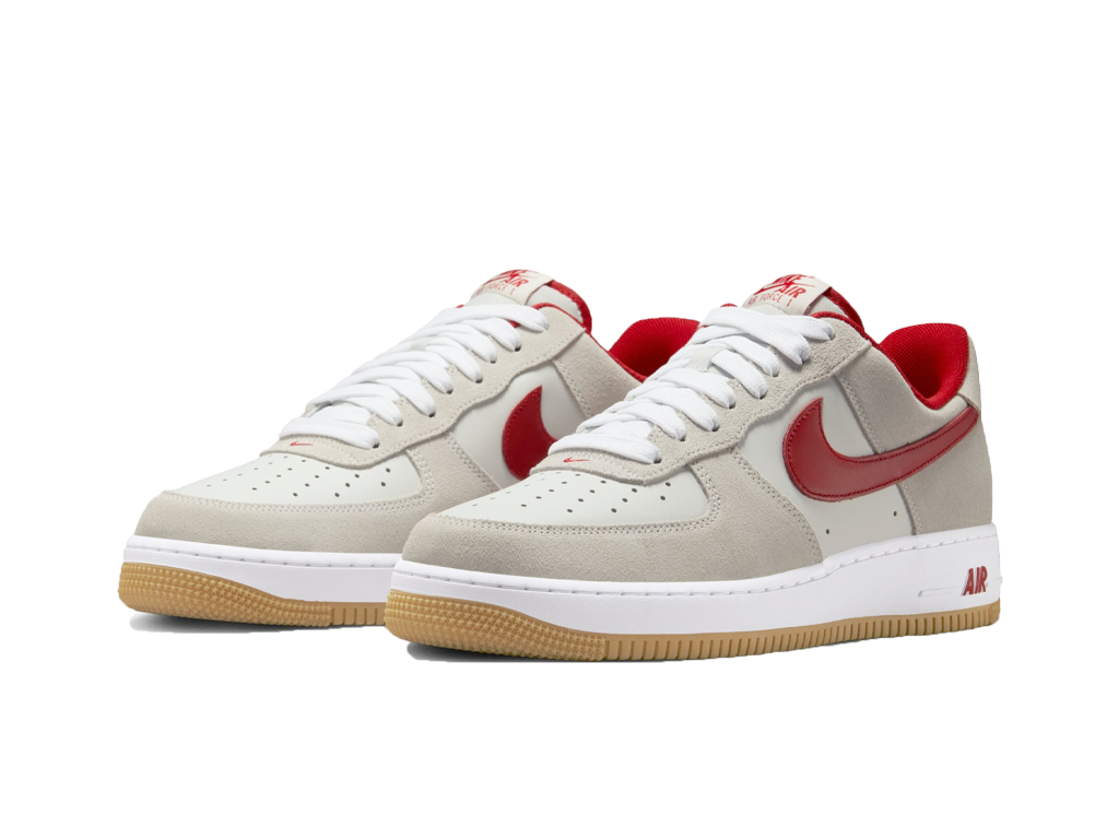 Nike Air Force 1 07 LV8 Photon Dust Varsity Red-Nike-pikastore.cz