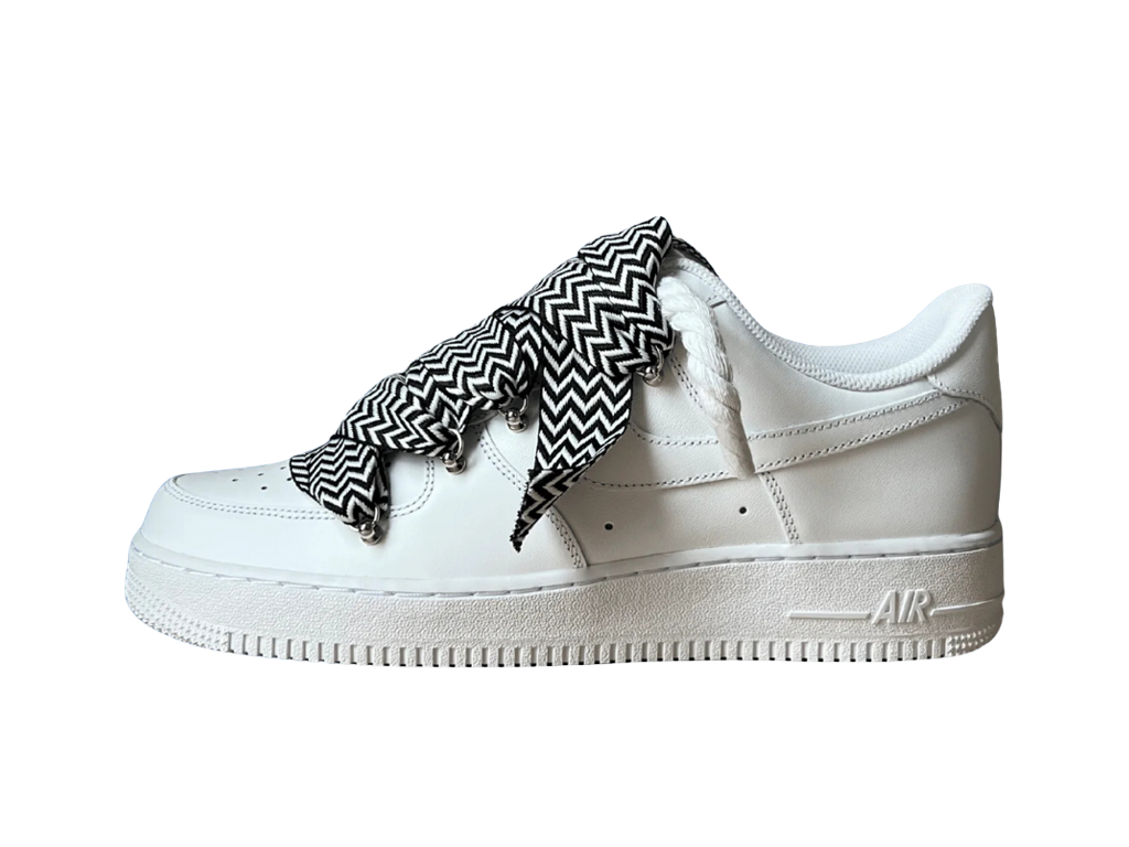 Nike Air Force 1 White Low 07 Lanvin Black And White-Nike-pikastore.cz