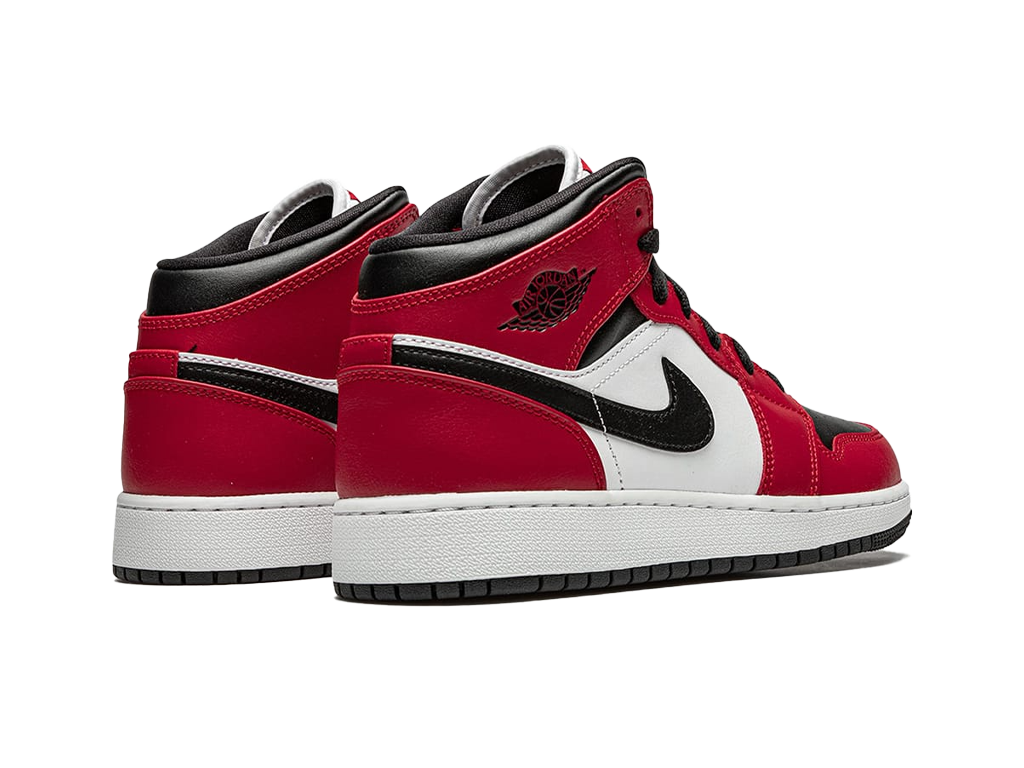 Nike Air Jordan 1 Mid GS Chicago Black Toe-Air Jordan-pikastore.cz