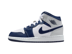 Nike Air Jordan 1 Mid GS Smoke Grey Obsidian
