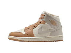 Nike Air Jordan 1 Mid Tan Toe