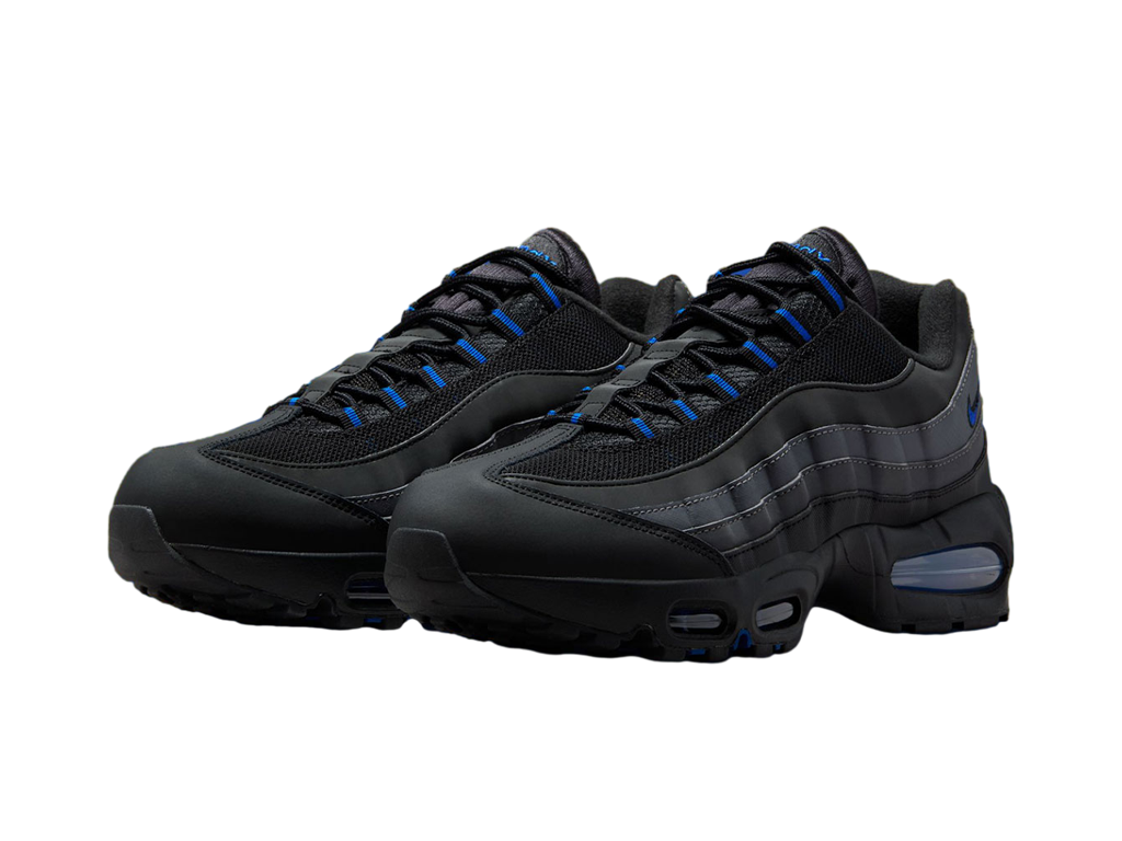 Nike Air Max 95 Black Dark Grey Game Royal-Nike-pikastore.cz