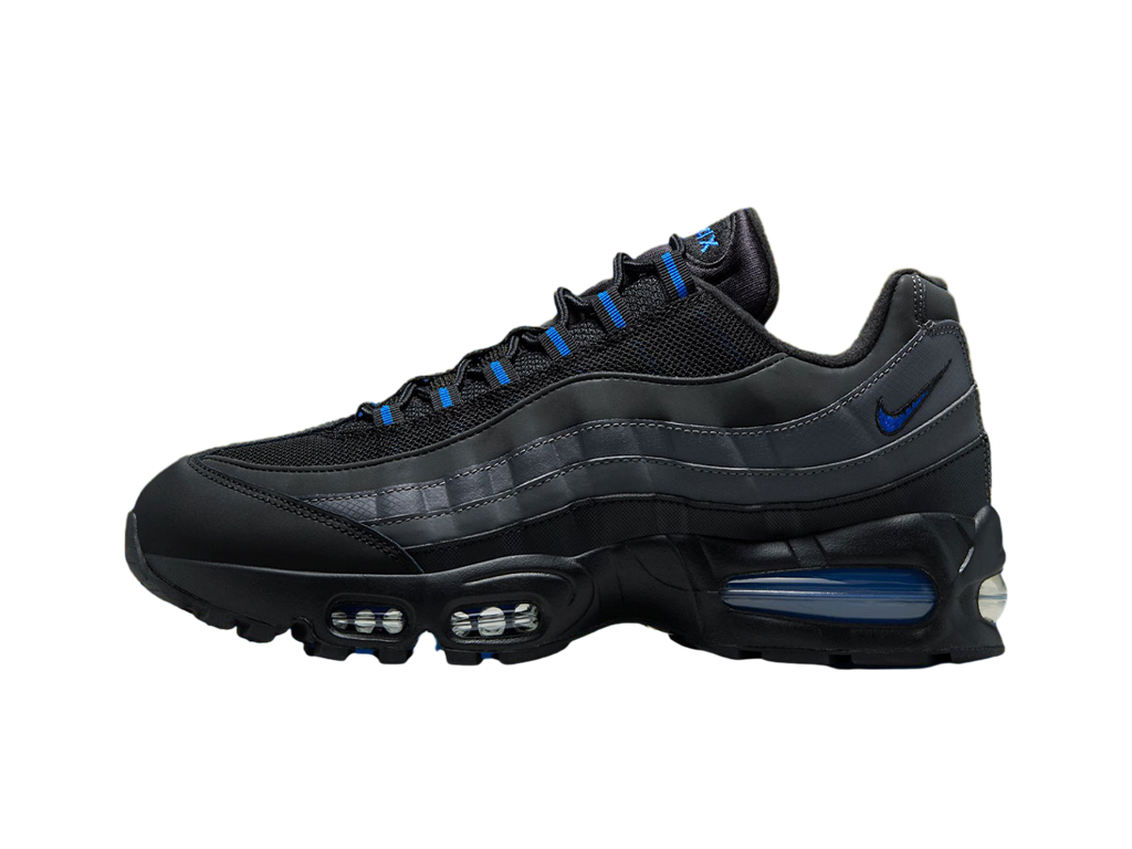 Nike Air Max 95 Black Dark Grey Game Royal-Nike-pikastore.cz