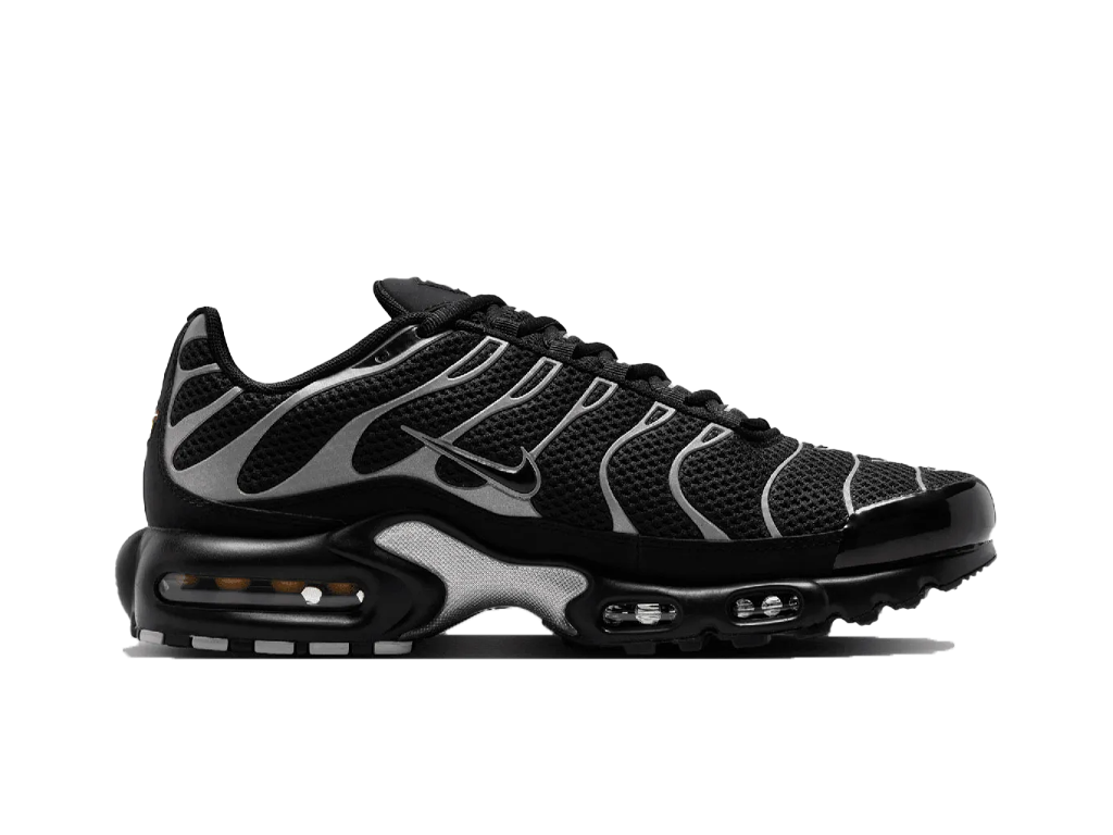 Nike Air Max Plus Premium Black Metallic Silver-Nike-pikastore.cz