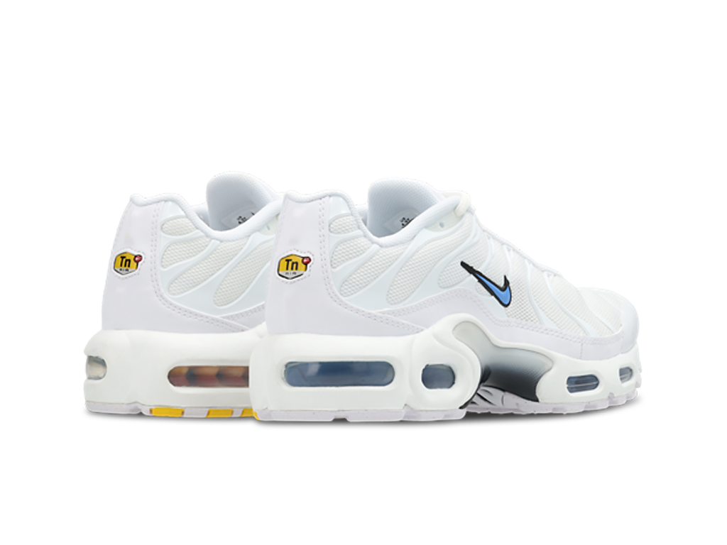 Nike Air Max Plus Triple White Blue Swoosh – tenisky – fotka 4 z 5