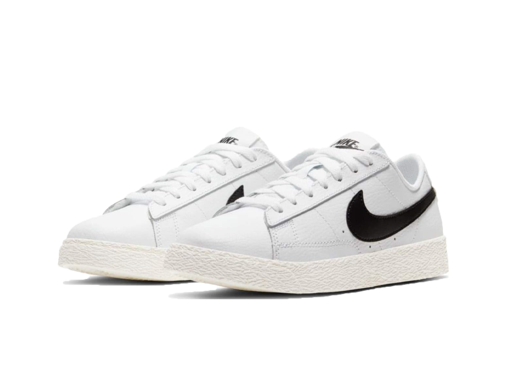 Nike Blazer Low White Black (GS)-sneakers-Nike-pikastore.cz