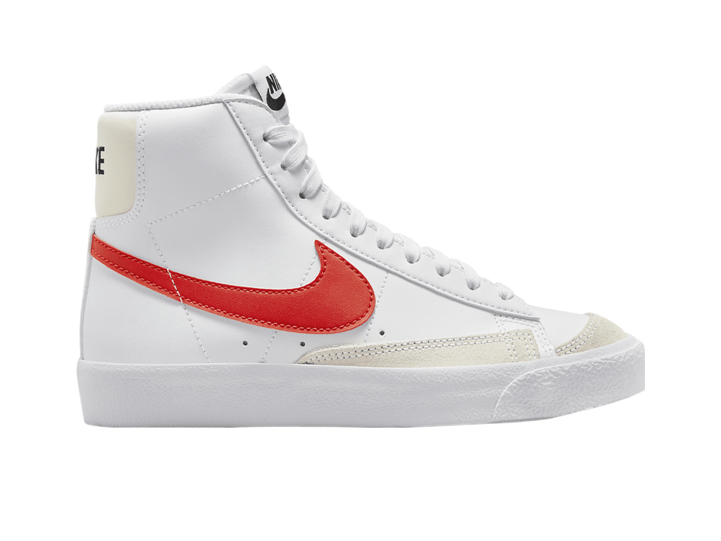 Nike Blazer Mid 77 GS White Picante Red-Nike-pikastore.cz