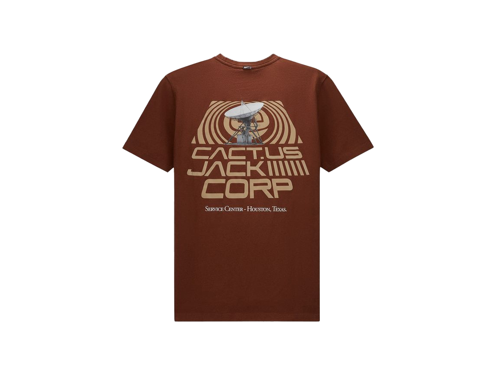 Nike Cactus Jack by Travis Scott x NRG BH Short-Sleeve Tee Cocao Wow