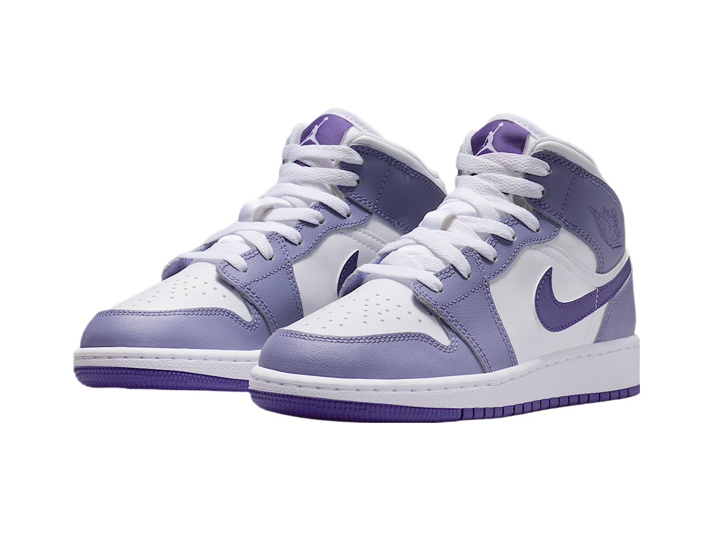 Nike Jordan 1 Mid Dusty Amethyst GS-Nike-pikastore.cz