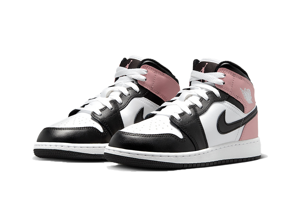 Nike Jordan 1 Mid White Rust Pink Black-Nike-pikastore.cz