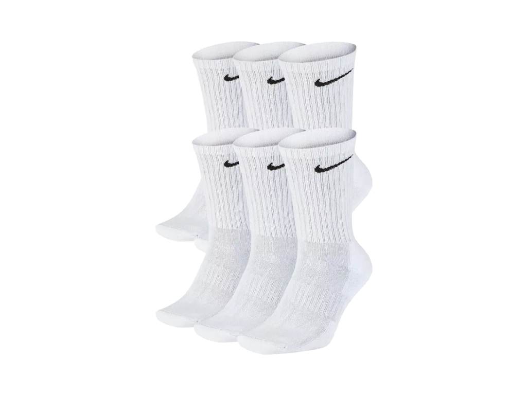 Nike Six Pack White Socks